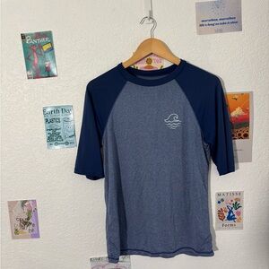 Art Class Blue Swim Tee For Boys